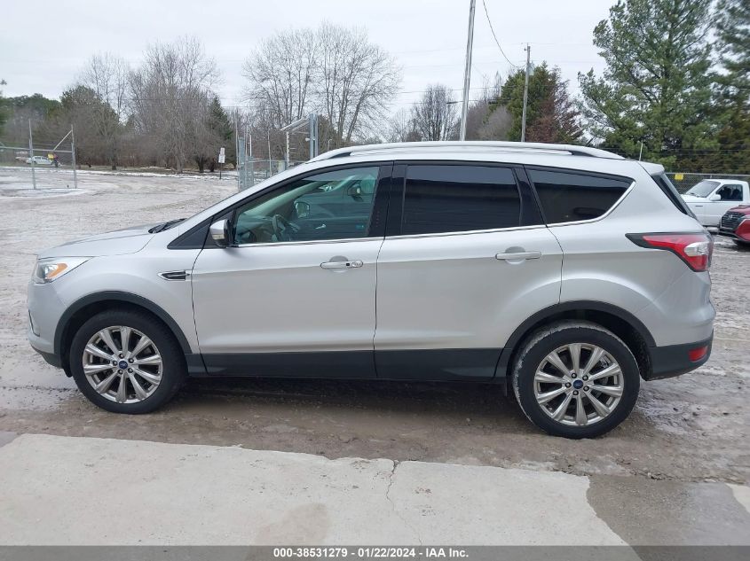 2017 FORD ESCAPE TITANIUM - 1FMCU0J99HUB03805