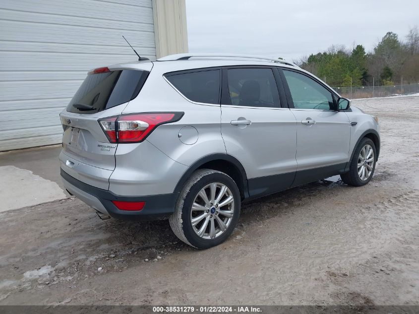 2017 FORD ESCAPE TITANIUM - 1FMCU0J99HUB03805