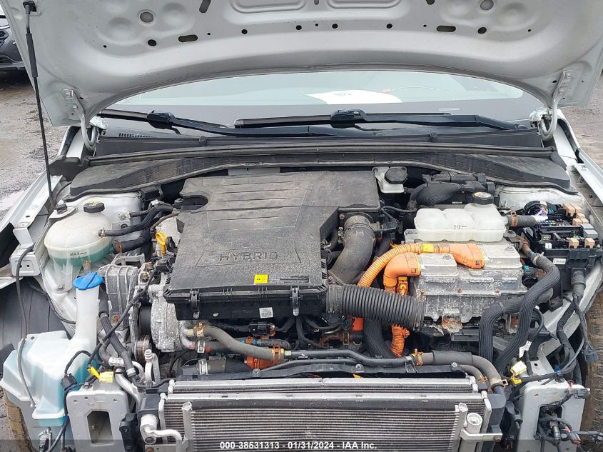 2019 HYUNDAI IONIQ HYBRID BLUE - KMHC65LC7KU110968