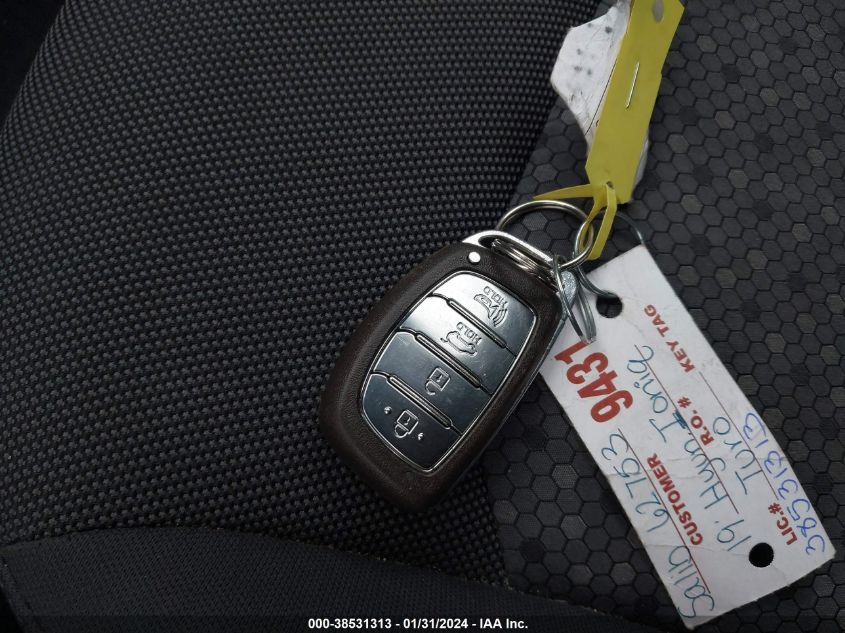 2019 HYUNDAI IONIQ HYBRID BLUE - KMHC65LC7KU110968