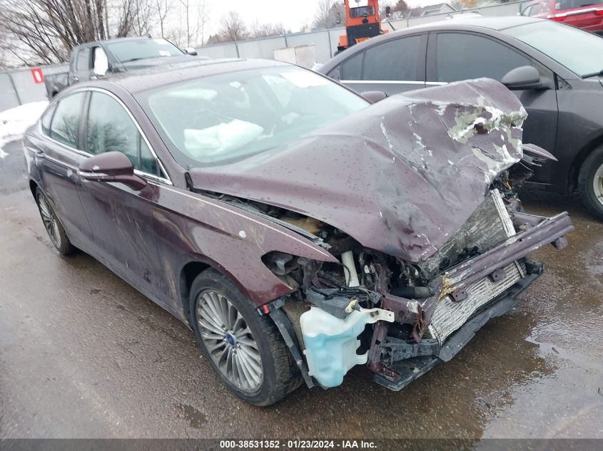 2013 FORD FUSION TITANIUM - 3FA6P0K92DR306971