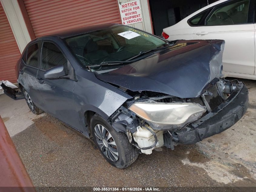 2014 TOYOTA COROLLA L - 2T1BURHE2EC138105