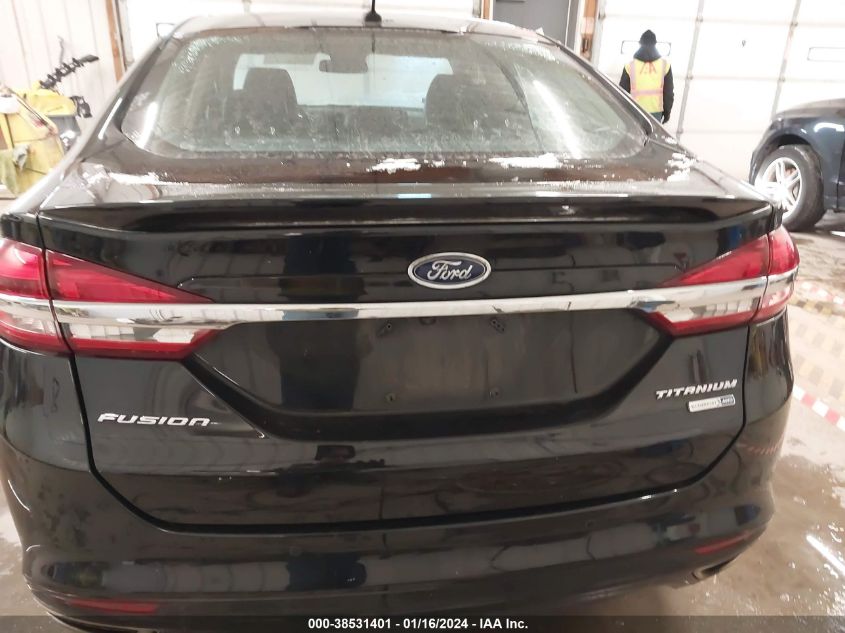 2018 FORD FUSION TITANIUM - 3FA6P0D98JR132610