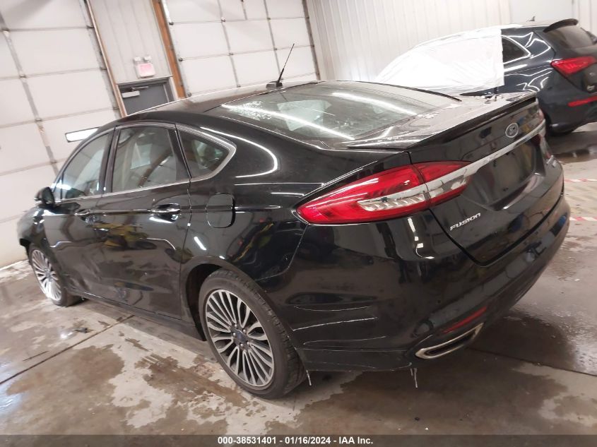 2018 FORD FUSION TITANIUM - 3FA6P0D98JR132610