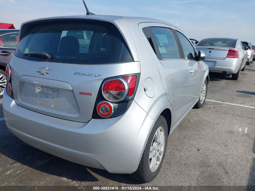 2014 CHEVROLET SONIC LT - 1G1JC6SB5E4192960