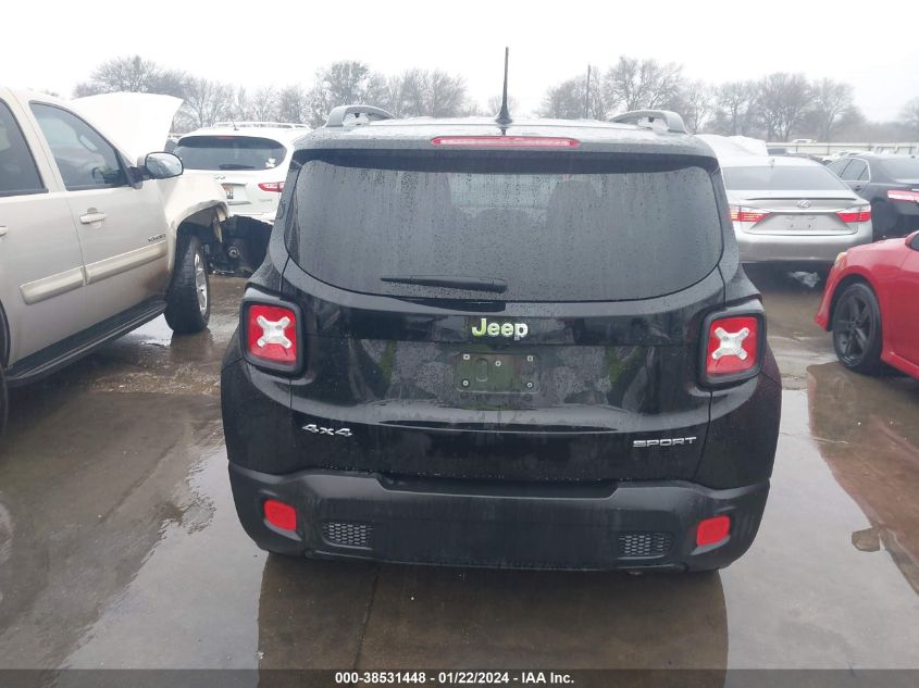 2017 JEEP RENEGADE SPORT - ZACCJBABXHPE43123