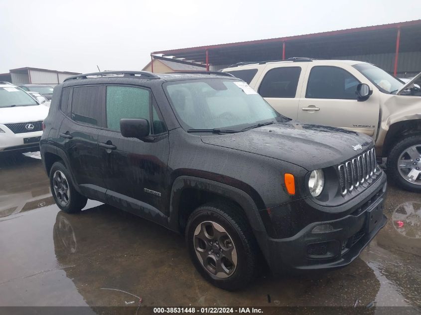 2017 JEEP RENEGADE SPORT - ZACCJBABXHPE43123