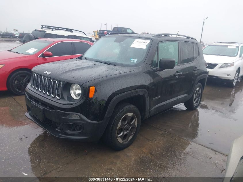 2017 JEEP RENEGADE SPORT - ZACCJBABXHPE43123