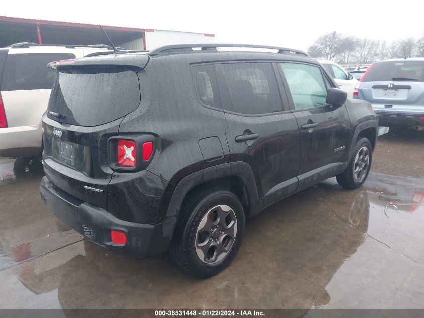 2017 JEEP RENEGADE SPORT - ZACCJBABXHPE43123