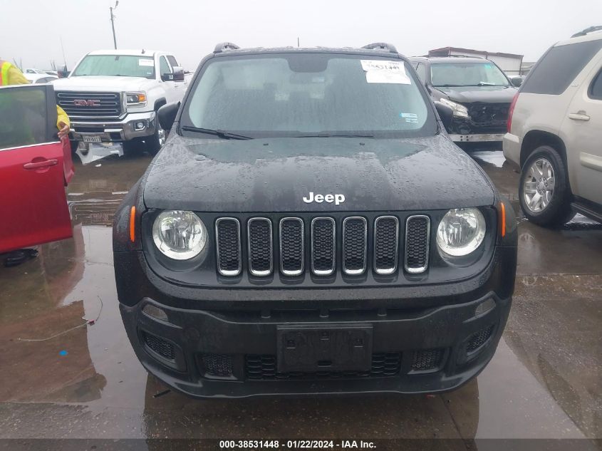 2017 JEEP RENEGADE SPORT - ZACCJBABXHPE43123