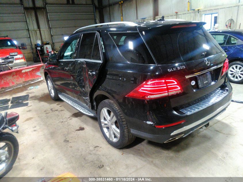 2016 MERCEDES-BENZ GLE 350 4MATIC - 4JGDA5HB5GA651433