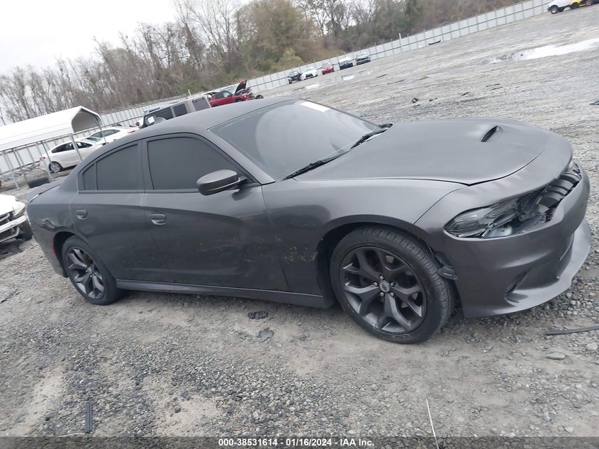 VIN 2C3CDXHG1KH680750 2019 DODGE CHARGER GT