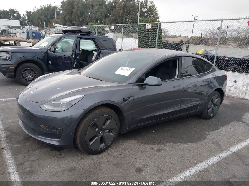 2023 TESLA MODEL 3 - 5YJ3E1EA4PF678316