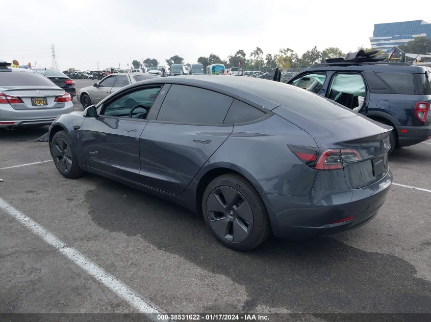 2023 TESLA MODEL 3 - 5YJ3E1EA4PF678316