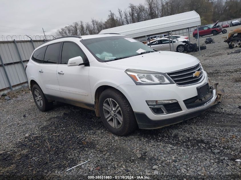 2017 CHEVROLET TRAVERSE LT - 1GNKRHKD8HJ161626