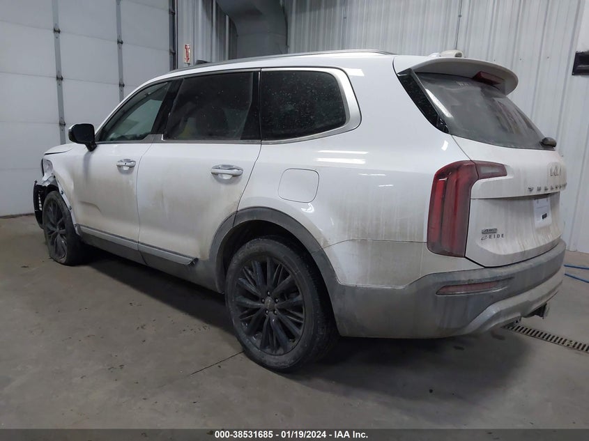 2022 KIA TELLURIDE 3.8L V6   N(VIN: 5XYP5DHC8NG210384