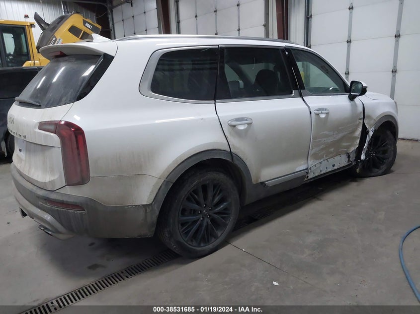 2022 KIA TELLURIDE 3.8L V6   N(VIN: 5XYP5DHC8NG210384