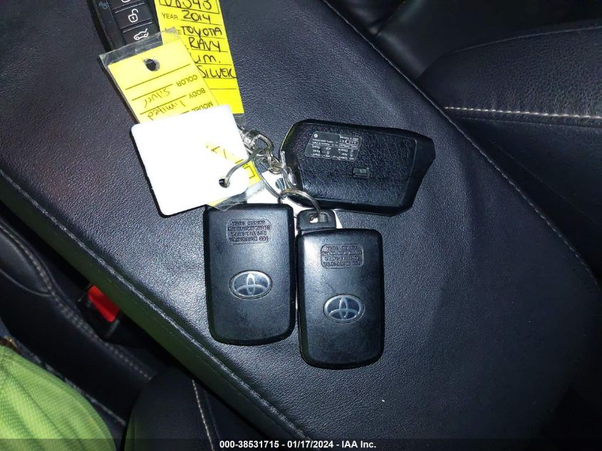 2014 TOYOTA RAV4 LIMITED - 2T3DFREV8EW227562