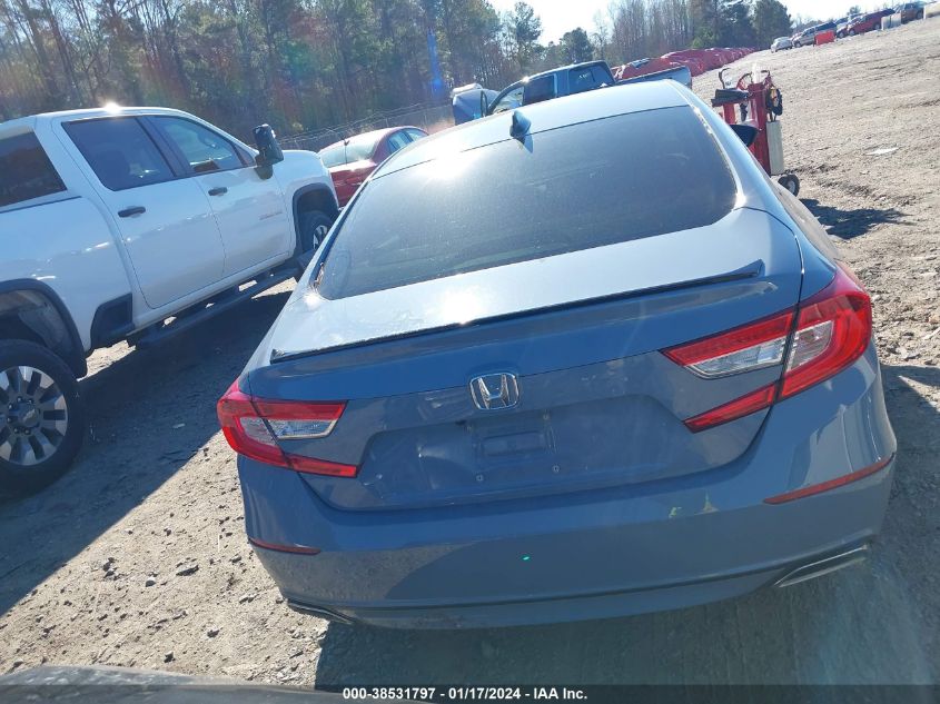 2022 HONDA ACCORD SPORT - 1HGCV1F32NA117202