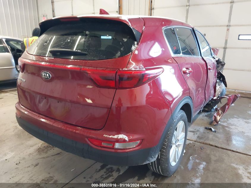 2017 KIA SPORTAGE LX - KNDPMCACXH7120386