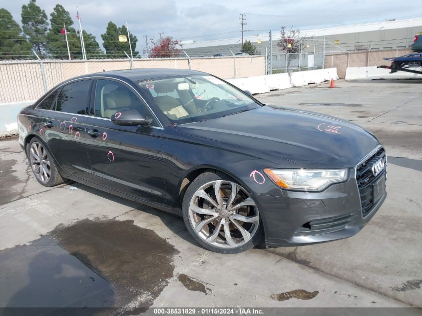 2014 AUDI A6 PREMIUM PLUS - WAUGFAFC8EN041780