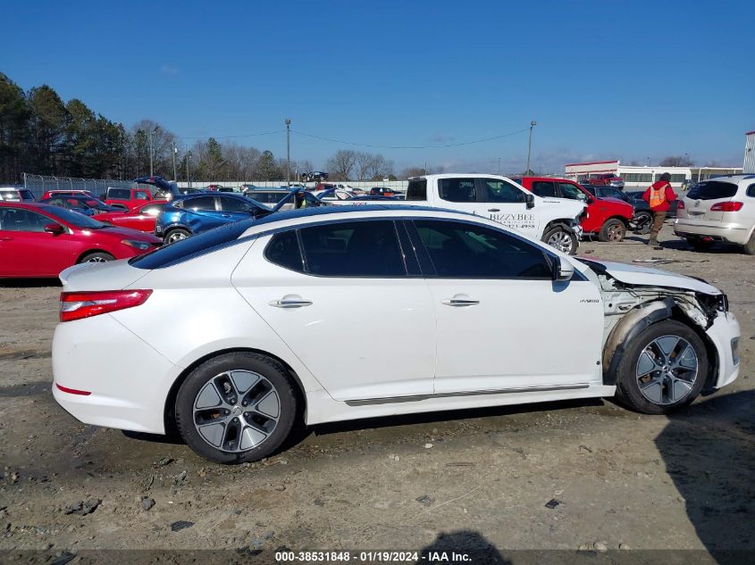 2013 KIA OPTIMA HYBRID EX - KNAGM4AD2D5061447