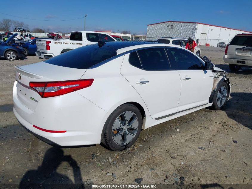 2013 KIA OPTIMA HYBRID EX - KNAGM4AD2D5061447