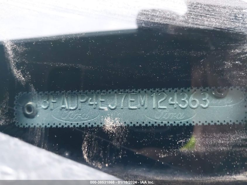 2014 FORD FIESTA SE - 3FADP4EJ7EM124363