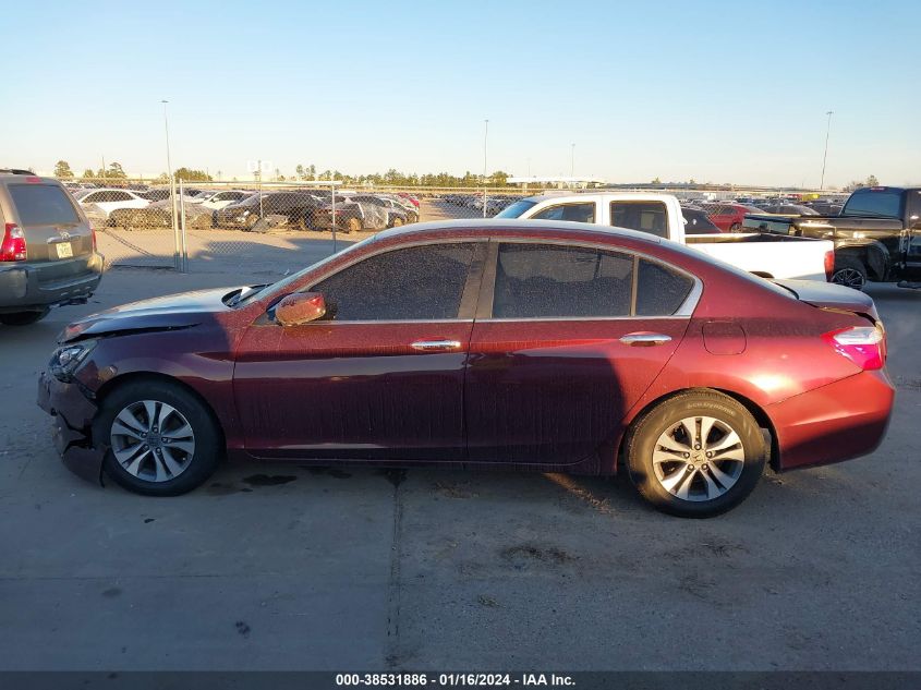 2014 HONDA ACCORD LX - 1HGCR2F36EA029330