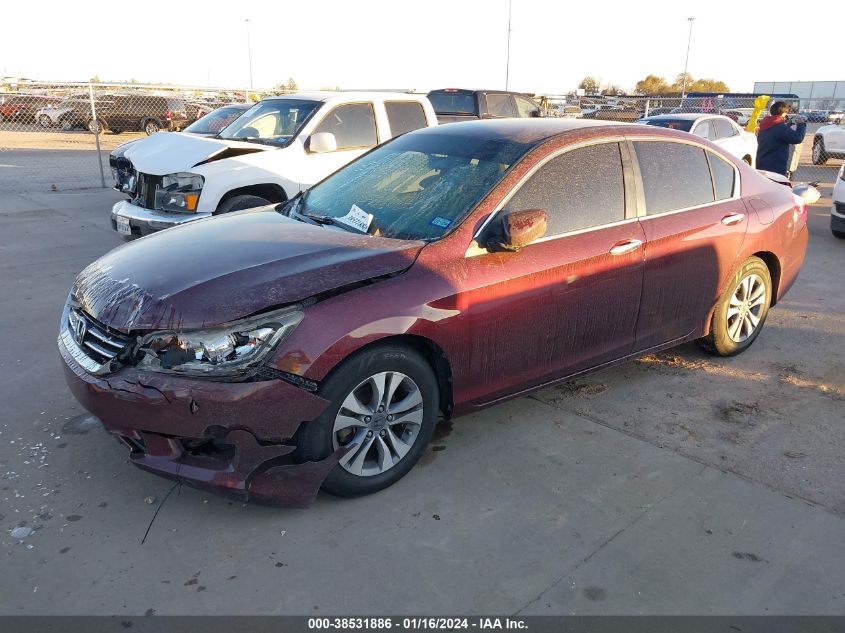 2014 HONDA ACCORD LX - 1HGCR2F36EA029330