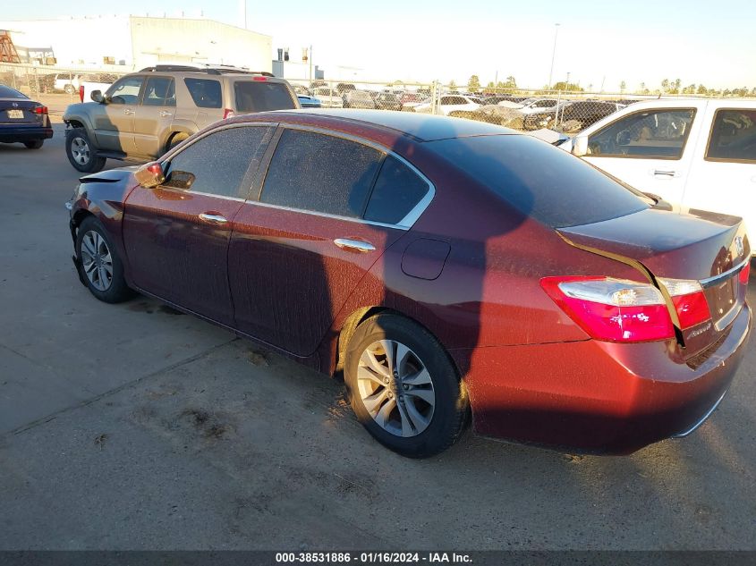 2014 HONDA ACCORD LX - 1HGCR2F36EA029330