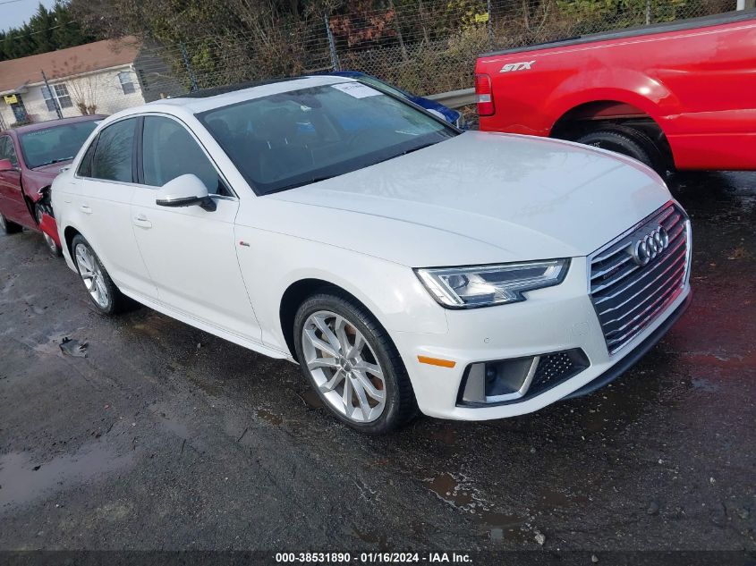 WAUENAF44KA068478 2019 AUDI A4 - Image 1