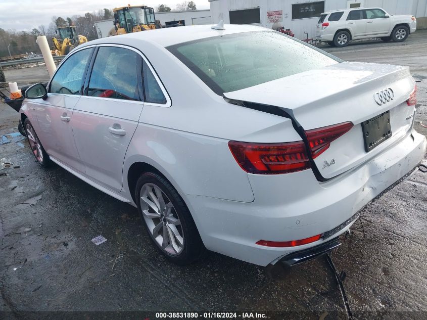 WAUENAF44KA068478 2019 AUDI A4, photo no. 3