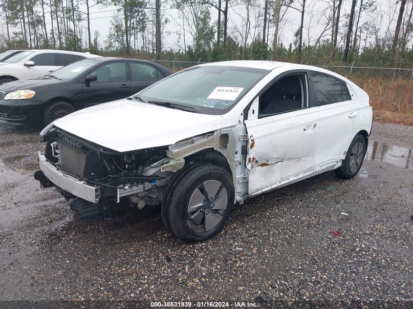 VIN KMHC75LC0LU207993 2020 HYUNDAI IONIQ HYBRID SE