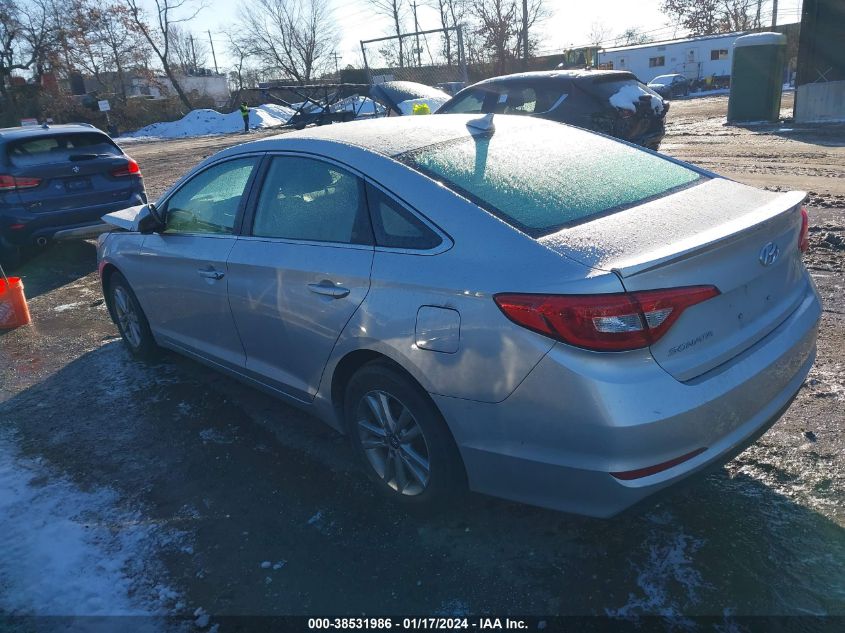 2016 HYUNDAI SONATA SE - 5NPE24AF7GH290311