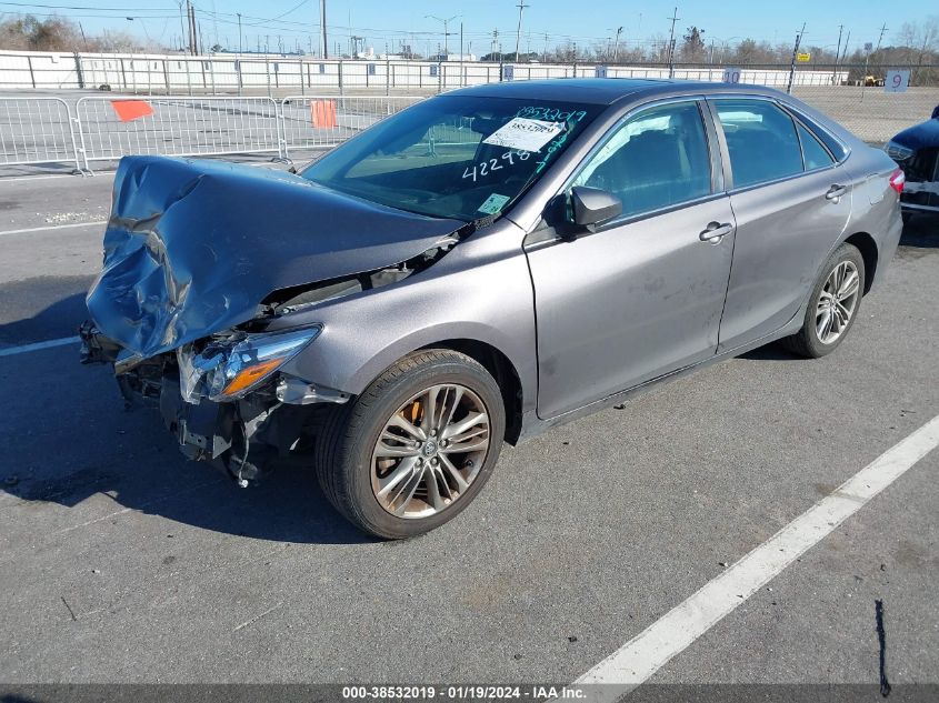 2017 TOYOTA CAMRY LE/XLE/SE/XSE - 4T1BF1FK3HU422981