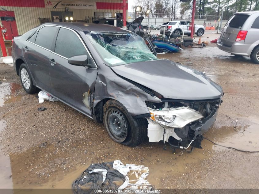 2014 TOYOTA CAMRY HYBRID HYBRID/LE/XLE - 4T1BD1FK5EU134901