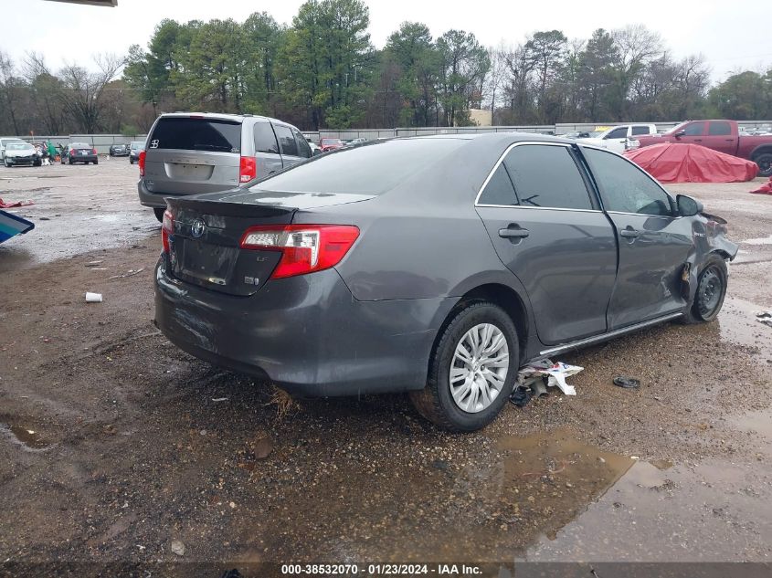 2014 TOYOTA CAMRY HYBRID HYBRID/LE/XLE - 4T1BD1FK5EU134901