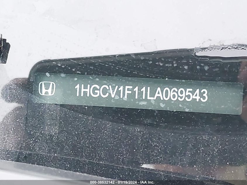 2020 HONDA ACCORD LX - 1HGCV1F11LA069543