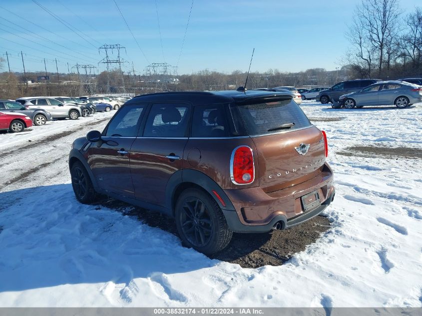 2014 MINI COUNTRYMAN COOPER S - WMWZC5C54EWP38985