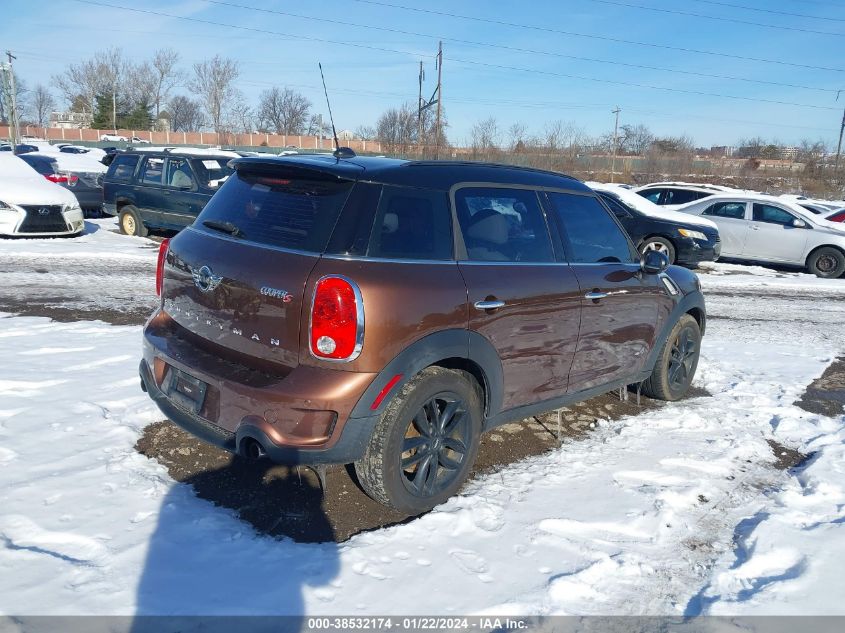 2014 MINI COUNTRYMAN COOPER S - WMWZC5C54EWP38985