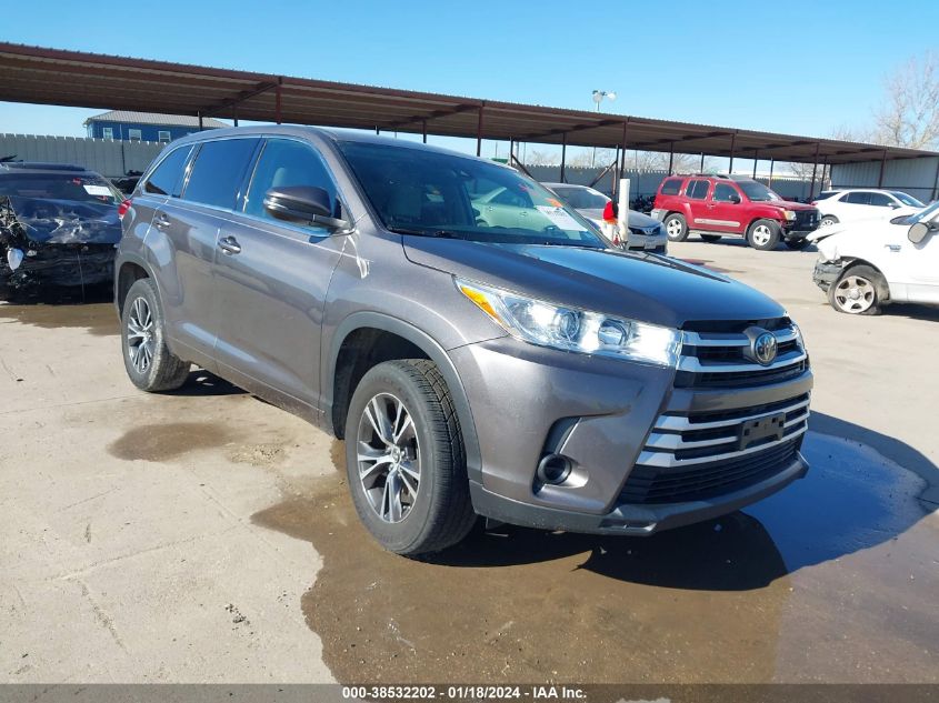 2018 TOYOTA HIGHLANDER LE - 5TDZARFH3JS036091