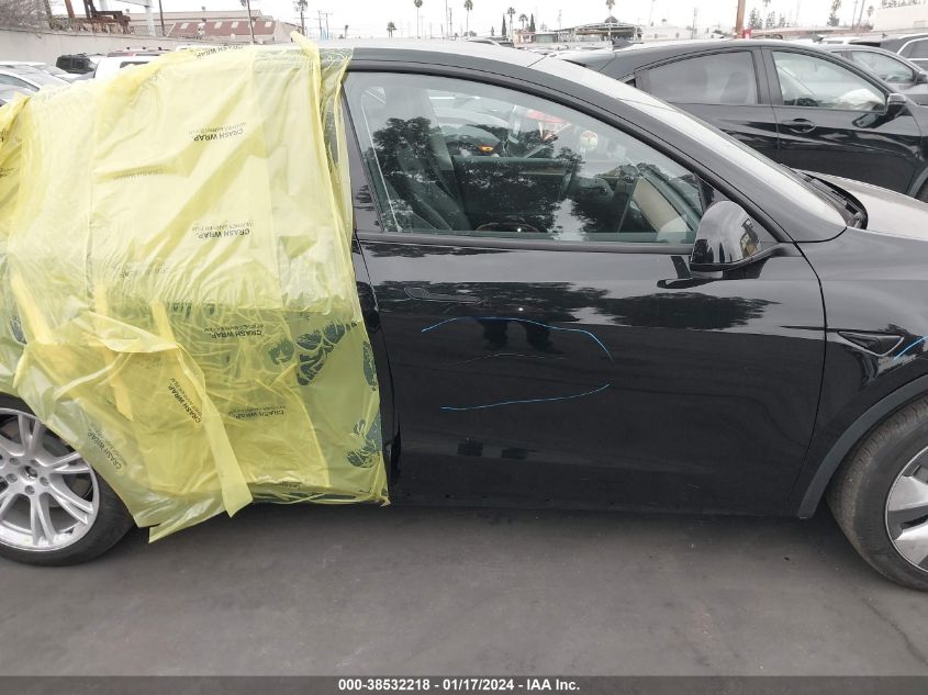 2023 TESLA MODEL Y AWD/LONG RANGE DUAL MOTOR ALL-WHEEL DRIVE - 7SAYGDEE2PA058956