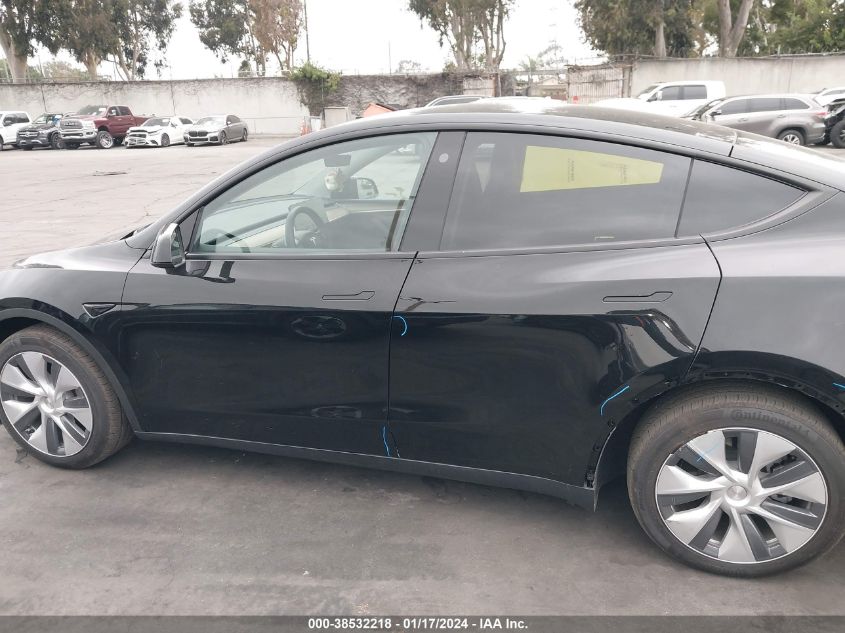 2023 TESLA MODEL Y AWD/LONG RANGE DUAL MOTOR ALL-WHEEL DRIVE - 7SAYGDEE2PA058956