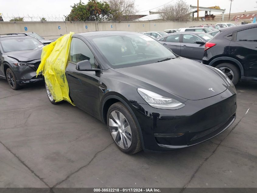 2023 TESLA MODEL Y AWD/LONG RANGE DUAL MOTOR ALL-WHEEL DRIVE - 7SAYGDEE2PA058956