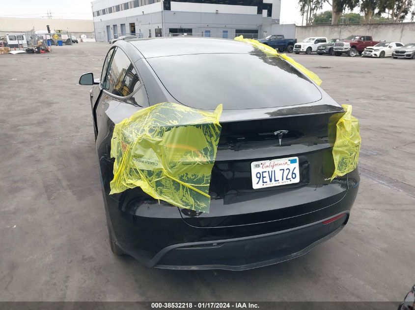 2023 TESLA MODEL Y AWD/LONG RANGE DUAL MOTOR ALL-WHEEL DRIVE - 7SAYGDEE2PA058956