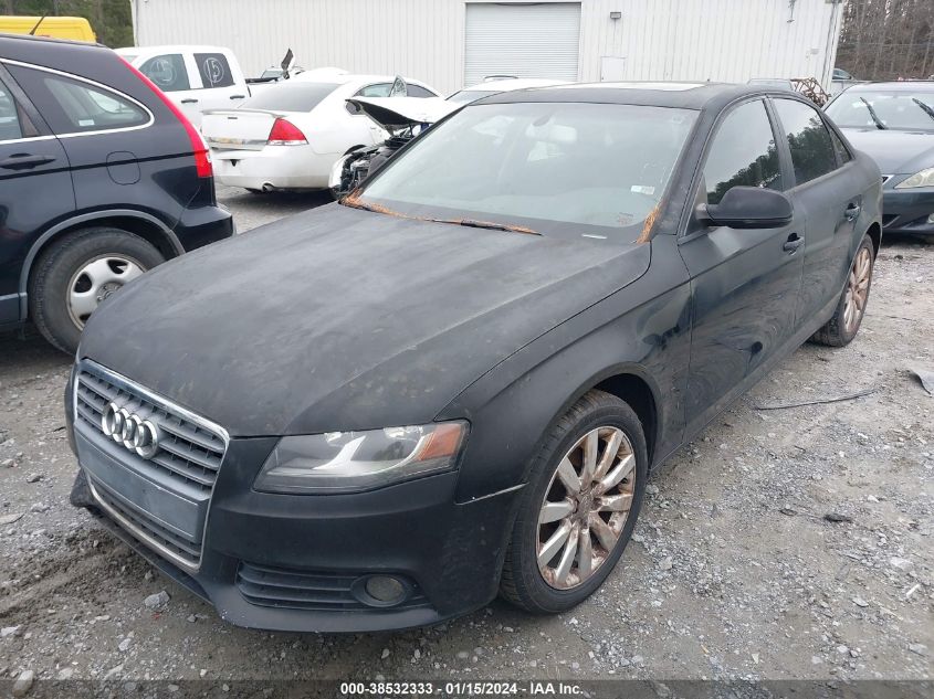 WAUAFAFL9CN006202 | 2012 AUDI A4