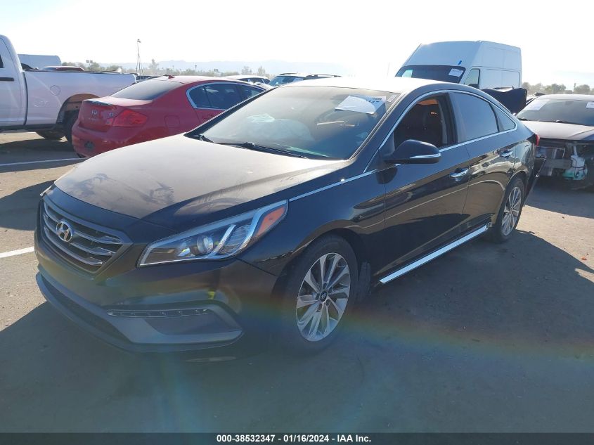 2015 HYUNDAI SONATA SPORT - 5NPE34AF8FH136329