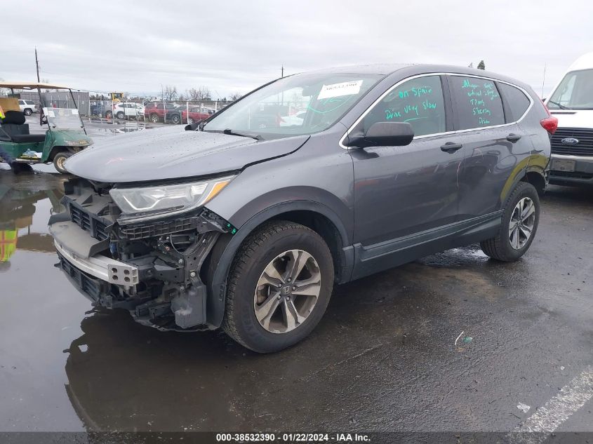 2017 HONDA CR-V LX - 2HKRW6H36HH205327