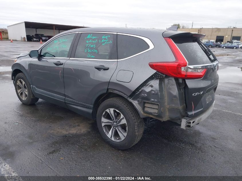 2017 HONDA CR-V LX - 2HKRW6H36HH205327